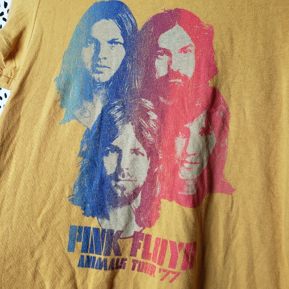 Pink Floyd Junk Food Mustard T-Shirt - Picture 4 of 8